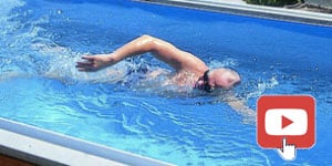 practicar natacion en swim spa