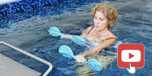 ejercicio acuatico en swim spa